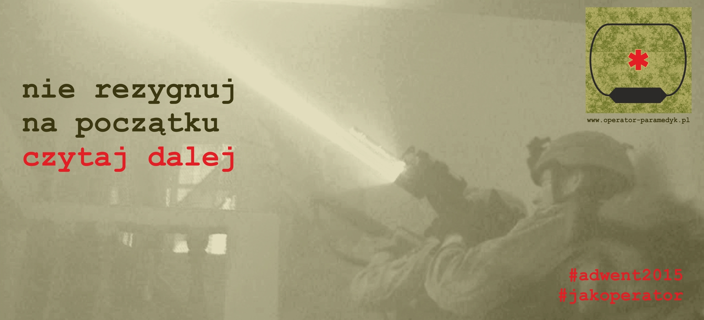 przetrwaj początkowe trudności, czytaj dalej