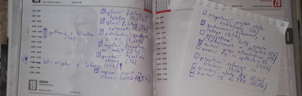 lista zadań do wykonania, operator-paramedyk.pl, CC-BT-NC