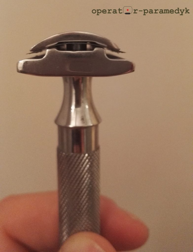 maszynka do golenia na żyletki Parker 91R, CC-BY-NC, operator-paramedyk